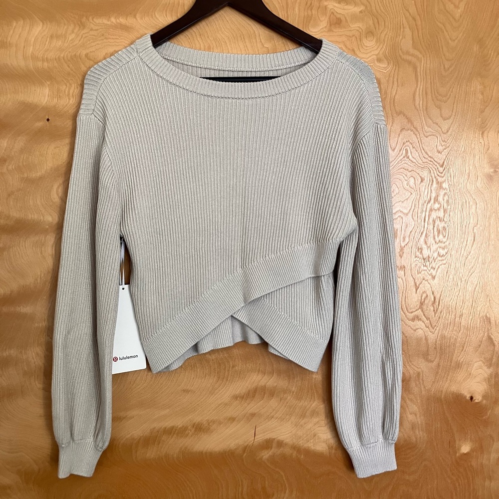 Lululemon Reversible Crossover Sweater